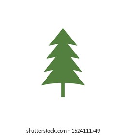 Cedar tree graphic design template vector isolated