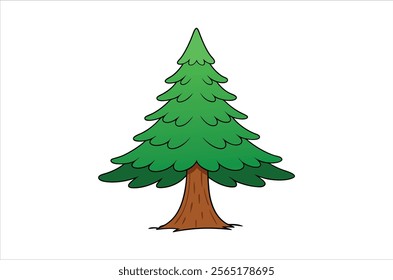 cedar vector,  icon vector illustration, cedar silhouette of a cedar isolated on a white background, eps, png, vector,