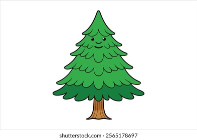 cedar vector,  icon vector illustration, cedar silhouette of a cedar isolated on a white background, eps, png, vector,