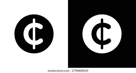 Cedi sign clipart for apps and web