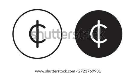 Cedi sign for your website design, logo, app, UI. EPS10