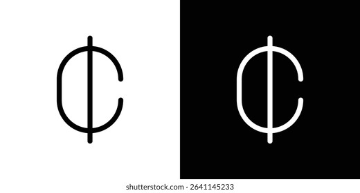 Cedi signs vector simple element illustration editable