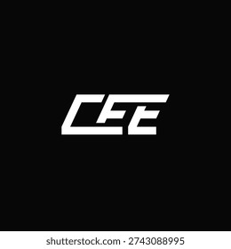 CEE ABSTRACT LOGO DESIGN IDEA VECTOR.eps