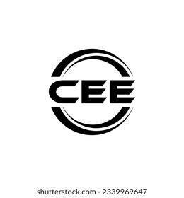 CEE Logo Design, Inspiration for a Unique Identity. Modern Elegance and Creative Design. Watermark Your Success with the Striking this Logo.