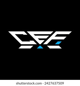 CEF letter logo vector design, CEF simple and modern logo. CEF luxurious alphabet design  