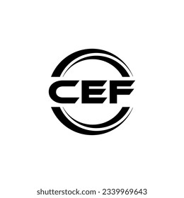 CEF Logo Design, Inspiration for a Unique Identity. Modern Elegance and Creative Design. Watermark Your Success with the Striking this Logo.