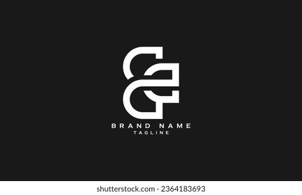 CEG, CGE, ECG, EGC, GEC, GCE, CC, Abstract initial monogram letter alphabet logo design