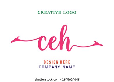 CEH lettering logo is simple, easy to understand and authoritative