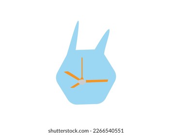 Ceiling fan in different color, size, shape and design in white background. Three blade white ceiling fan isolated on white background .