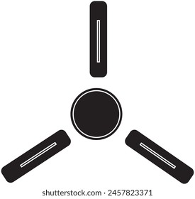 Deckenventilator in verschiedenen Ausführungen