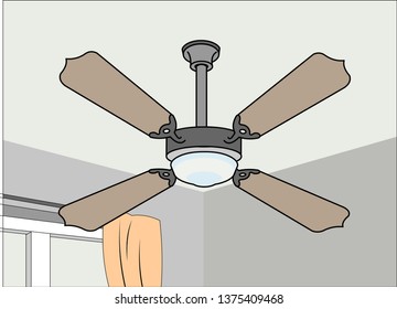 Ilustraciones Imagenes Y Vectores De Stock Sobre Cool Ceiling In