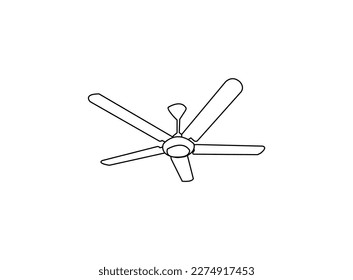 
ceiling fan vector design and line art. ceiling fan vector art, icons, and vector images. ceiling fan with white background.
