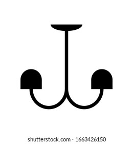 ceiling lamp icon collection, trendy style