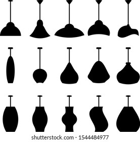 Ceiling Lamp Icon Vector Illustration