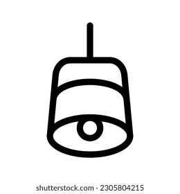 Ceiling Lamp Icon Vector Symbol Design Illustration