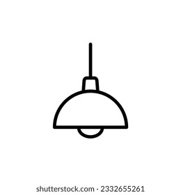 ceiling lamp vector icon sign 