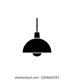 ceiling lamp vector icon sign 