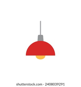 ceiling lamp vector icon sign 