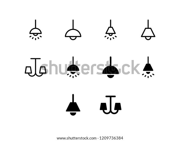 Ceiling Light\
Icon Logo Vector Symbol. Lamp\
Icon