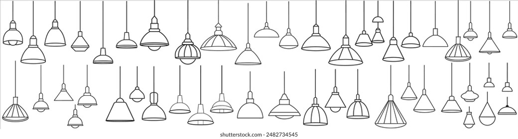 Ceiling light Icons and  Symbols