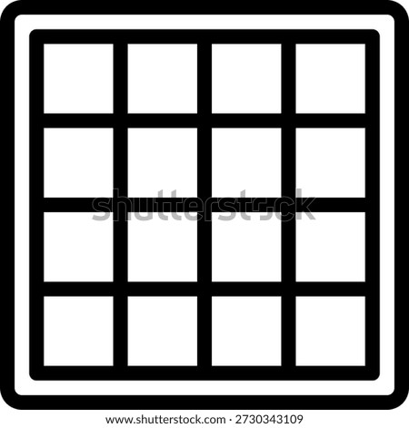 ceiling line icon illustration vector