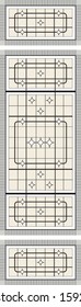 Ceiling - stained glass - Interior decoration - window glass
