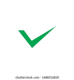 Ceklist logo vector illustration design template