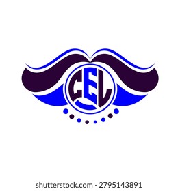 CEL letter logo creative design. CEL unique design