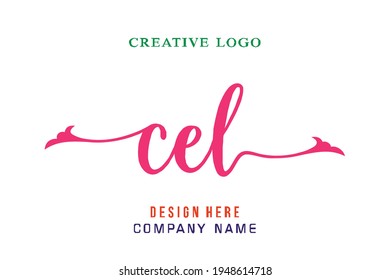 CEL lettering logo is simple, easy to understand and authoritative