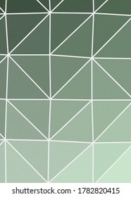 Color de color Celadón Color abstracto de baja densidad polígonos ilustración de fondo de arte generativo