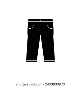 Celana panjang icon vector illustration logo design