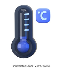 celcius 3D Illustration Icon Pack Element