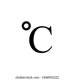 Celcius Icon Conceptual Vector Illustration Design eps10