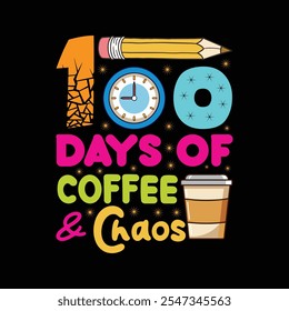 "Celebrate 100 days of learning, growth, and fun with this vibrant '100 Days of School' shirt! Featuring bold colors, playful designs, and themes like numbers, school supplies, or clever puns,