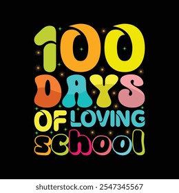 "Celebrate 100 days of learning, growth, and fun with this vibrant '100 Days of School' shirt! Featuring bold colors, playful designs, and themes like numbers, school supplies, or clever puns,