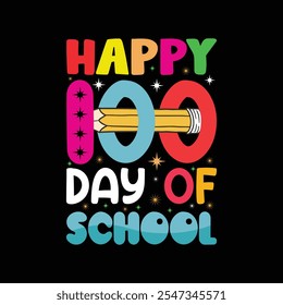 "Celebrate 100 days of learning, growth, and fun with this vibrant '100 Days of School' shirt! Featuring bold colors, playful designs, and themes like numbers, school supplies, or clever puns,