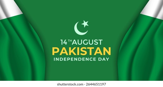 Celebrate 14th August  Pakistan Independence Day with Pride and Patriotism. Minar Pakistan. Happy Independence Day. Pakistan with inspiring banners, quotes, and images. Perfect for social media posts.