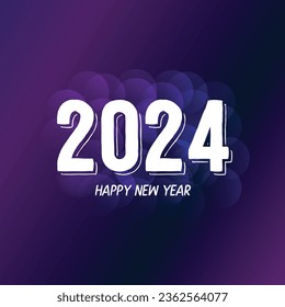 Celebrate 2024 party on a background