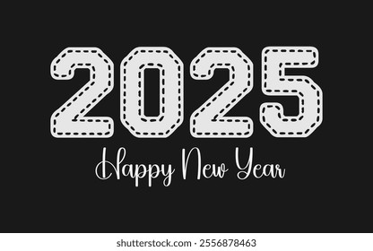 Celebrate 2025 with joy and optimism! A bright, festive design capturing the excitement of a new year. Perfect for banners, greeting cards, or social media to welcome new beginnings.