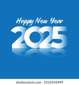 Celebre 2025 con un vibrante diseño de 'Feliz Año Nuevo'. La tipografía atrevida y los Elementos festivos crean un telón de fondo perfecto para tarjetas de felicitación, Anuncios y publicaciones digitales.