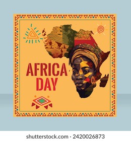 Celebrate Africa Day Flyer Template