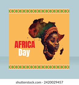 Celebrate Africa Day Flyer Template 