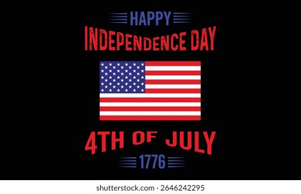 Celebrate American freedom with this vintage 4th of July USA flag t-shirt design. Perfect for Independence Day, patriotic events, and national pride.