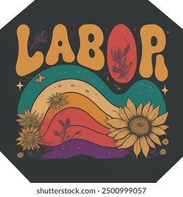 Celebrate American Labor Day 2024 with this unique t-shirt design featuring a patriotic theme, perfect for honoring the hard work and dedication of the American workforce