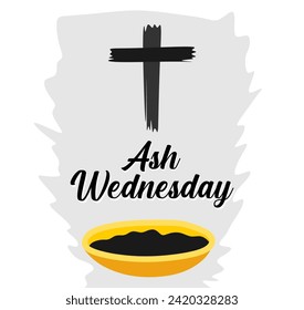 Celebrate Ash Wednesday with cross