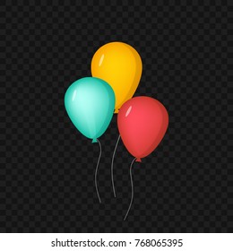 Celebrate balloons set
