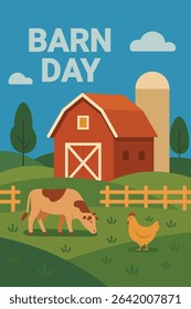 Celebrate Barn Day with family friendly activities local vendors and live entertainment bringing the community together in a festive farm setting