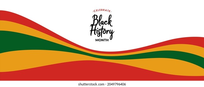 Celebrate black history month african american history celebration illustration