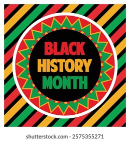 Celebrate Black History Month with designs featuring African inspired patterns and traditional colors that represent culture, pride and heritage, emphasizing unity and honoring history.