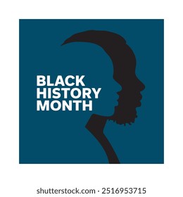 Celebrate Black History Month with Vector Illustration Design